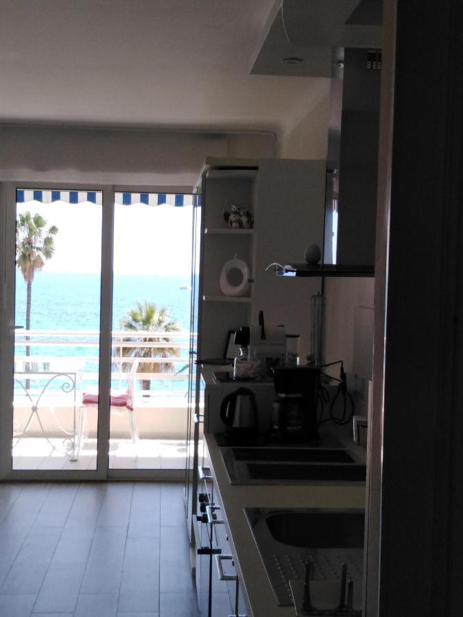 Le Palais du Tropique appartement vue mer 5é étage avec ascenseur Juan-les-Pins Exterior foto